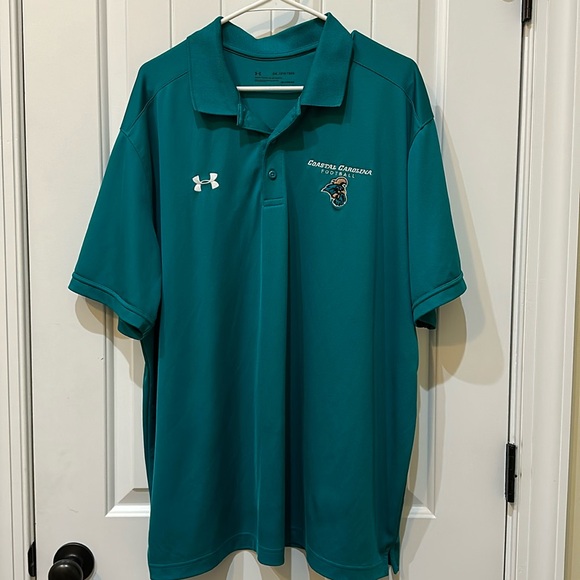 Under Armour Other - Under Armour Teal Polo Shirt with Logo
